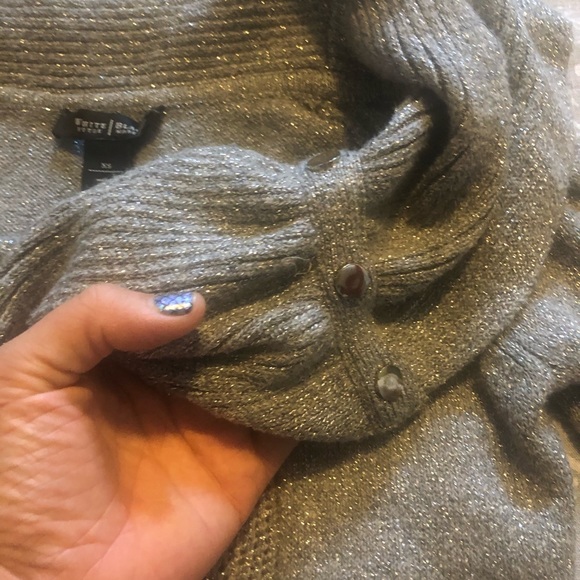 WHBM Glitz Off Shoulders Sweater - Picture 4 of 5